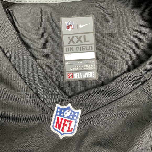 Nike Oakland Raiders Richard Seymour Black On Field Football Jersey - Picture 9 of 12